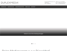 Tablet Screenshot of duplexmedia.com